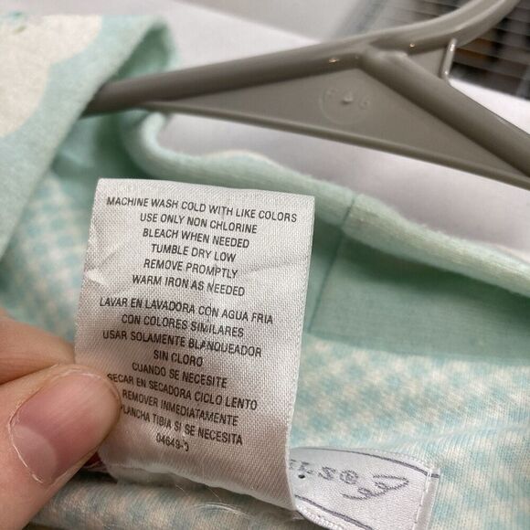 Earth Angels Women's Green Fleece Robe Size L Loungewear Soft Pastels Cozy - Picture 6 of 13